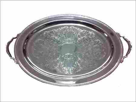 Deep Oval Plated Tray
