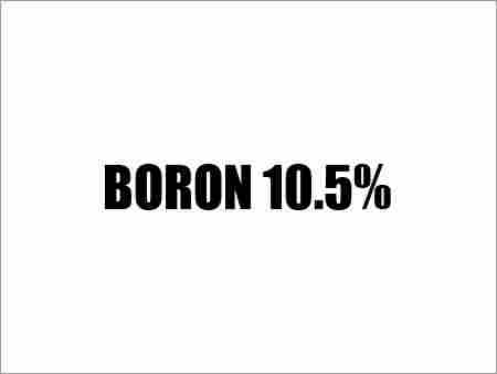 Boron 10.5%