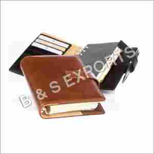 Leather Business Card Organizer