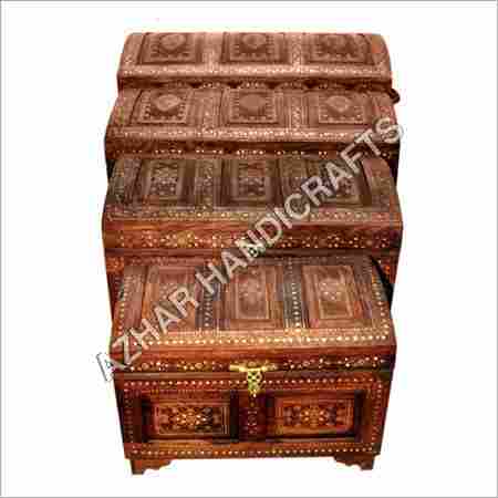 Wooden Handicraft Jewelry Box