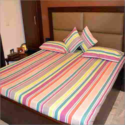 Stripped Bed Sheets