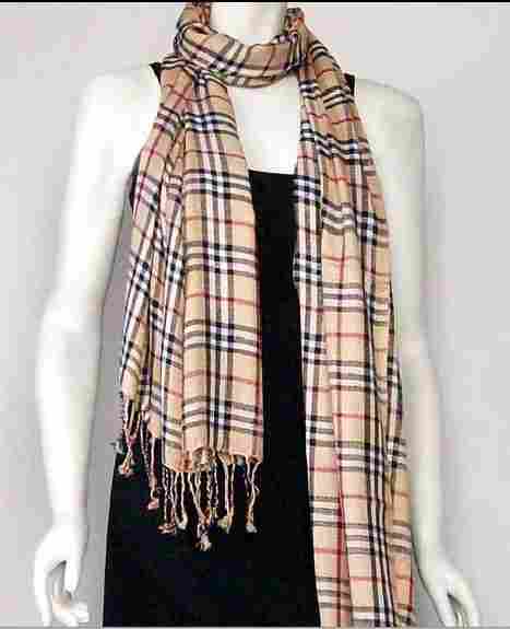 Printed Art Silk Stole Scarves Accessory