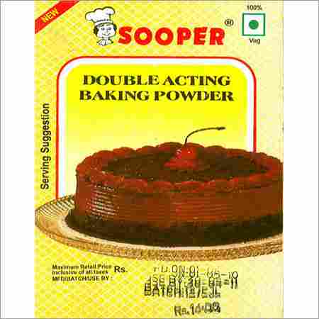 Double Acting Baking Powder