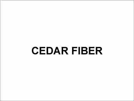 Cedar Fiber