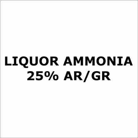 Liquor Ammonia 25 Percent AR / GR