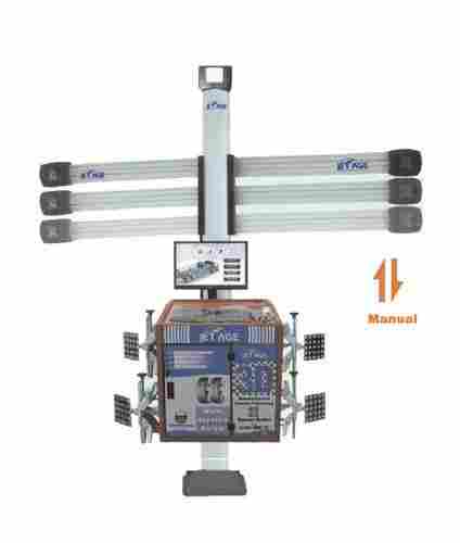 3D Wheel Alignment Machine - 2 Camera Manual Up/Down Technology