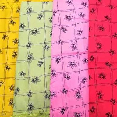 Premium Quality Rayon Printed Fabric For Garments, Kurtis And Apparel Fabric Weight: 170 Grams (G)