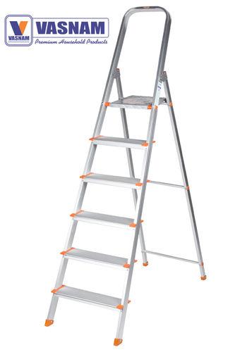 Heavy Aluminium Step Ladder 5+1 Usage: Industrial