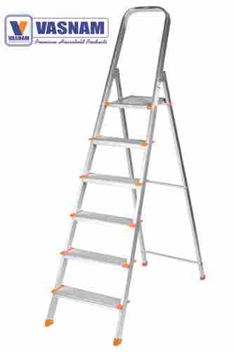 Vasnamm Aluminium Fortune Ladder 5+1 with Wide Anti Slip Steps