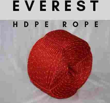 Red Twisted HDPE Rope
