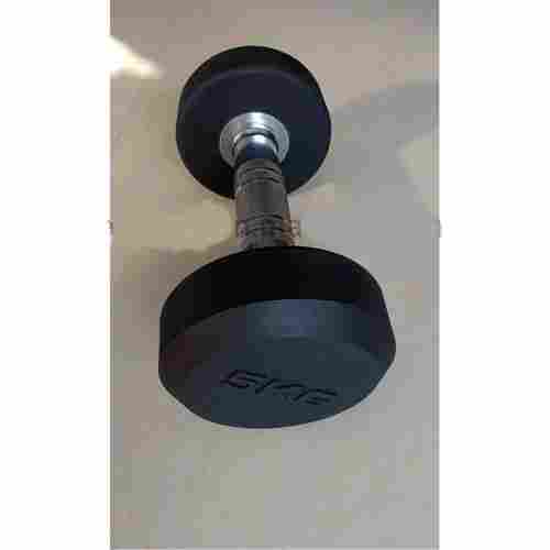 Round Head Rubber Dumbbell