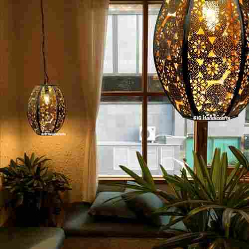 Classic Gold Metal Hanging Lamp
