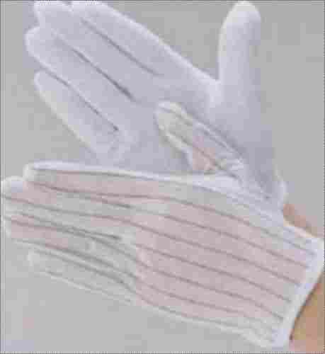 Plain White Hand Gloves