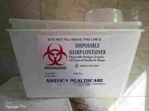 Disposable Sharp Container 3 Ltrs