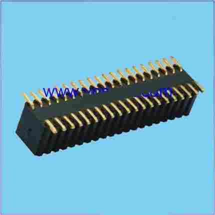 1.27MM Pitch Female Header H4.6MM Double Row SMT