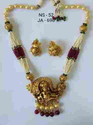 South Indians Traditional Necklace Set 