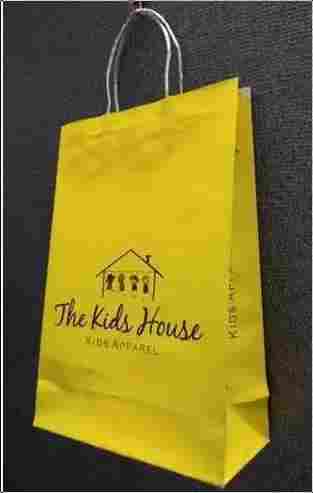 Yellow Color Paper Bags 