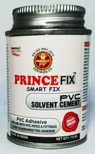 Pvc Solvent Cement Adhesive 118Ml Best Before: 3 Years