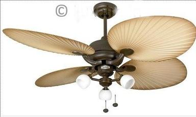 Luxaire Lux 1097 Palm Style Outdoor Ceiling Fan Blade Diameter: 52 Inch (In)