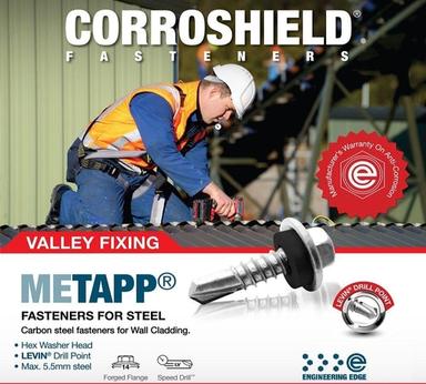 Corroshield Self Drilling Screw Application: Commercial Kitchen