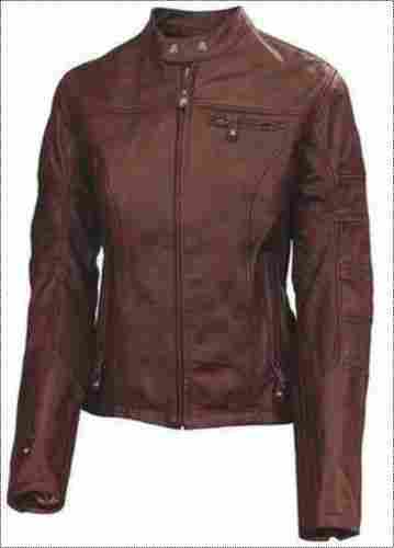 Ladies Fancy Leather Coat
