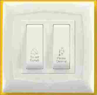 White Modular Electrical Switches