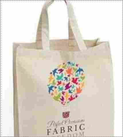 Printed Fabric Handle Bags