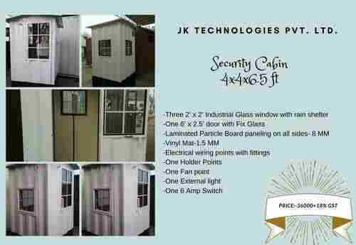 Security Cabin 4x4x6.5 ft