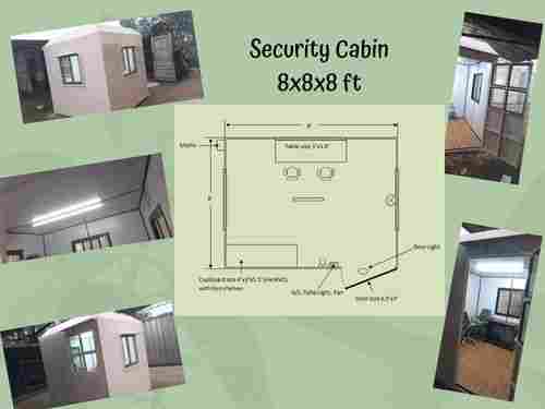 Security Cabin 8x8x8 ft