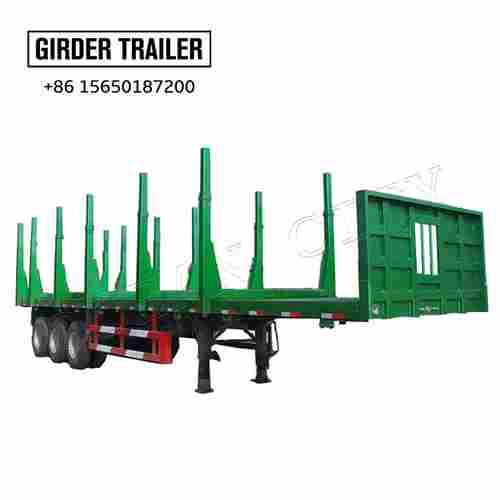 3 Axles Cargo Log Semi Trailer