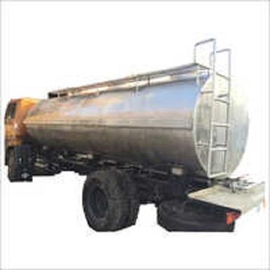 Available In Different Color 100% Corrosion Free Horizontal Stainless Steel Supply Tanker With 1 Year Warranty