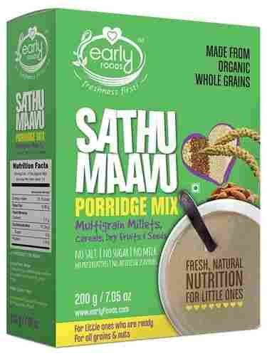 Early Foods-Organic Sattu Maavu Multi-grain Millets & Dry Fruits Porridge mix 200g