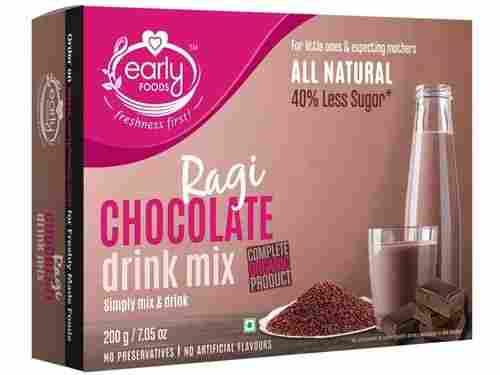Early Foods-Organic Ragi Chocolate Health & Nutrition Drink Mix for Little Ones & Kids 200g