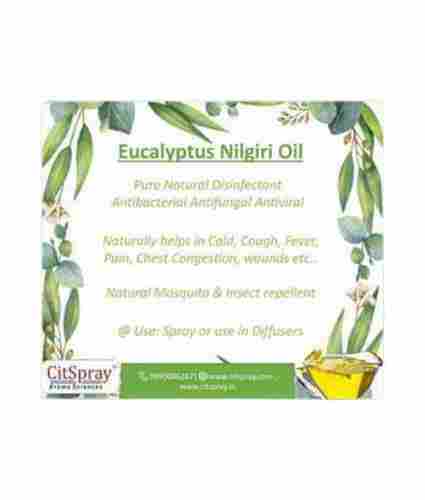 100% Pure Eucalyptus Nilgiri Essential Oil