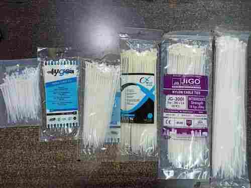 White and Black Cable Ties (100mm, 150mm, 200mm, 250mm, 300mm, 350mm, 400mm)