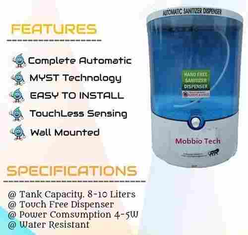 Automatic Hand Sanitizer Dispenser Machine 8 Lit.