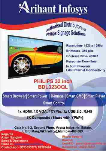 LED Display With 3 Year Warranty