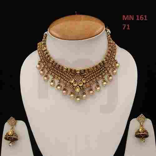 Mn-161-71 Copper Necklace Set