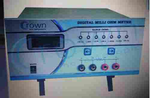 4 A  Digit Digital Micro OHM Meter