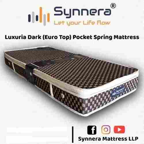 Luxuria Dark Pocket Spring Mattress (Euro Top)