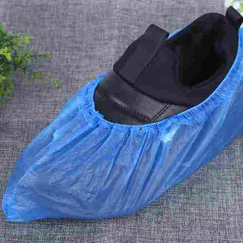 Disposable Blue Color Plastic Shoe Cover