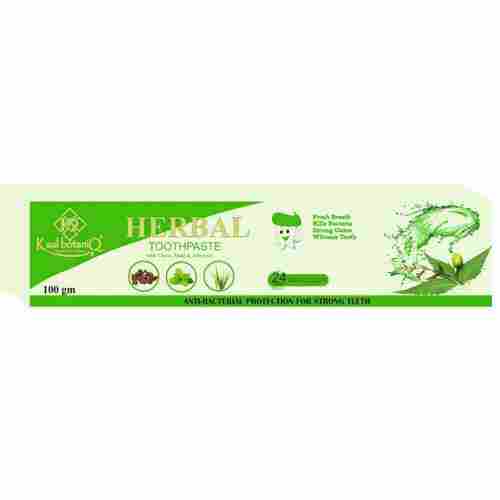 Ayurvedic Toothpaste For Strong Teeth