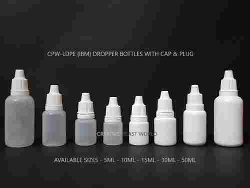 Pharmaceutical Plastic Dropper Bottles