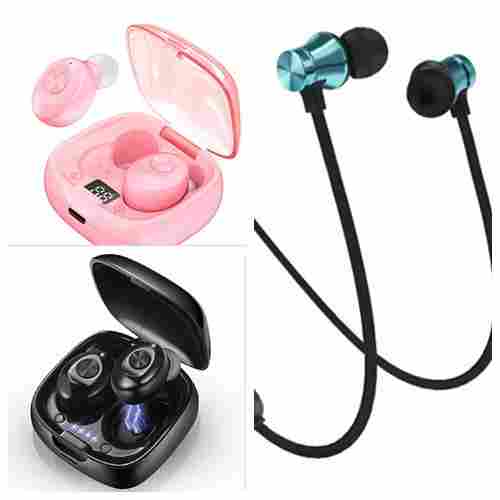 Wireless Bluetooth Earphones With Long Battery Life