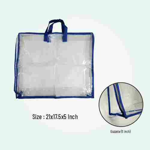Finely Finished Stitching Bag with Zip