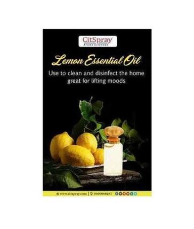 Natural Lemon Essential Oil Shelf Life: 10 Years