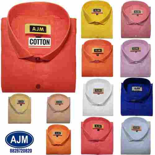 Mens Cotton Shirts With Attractive Colors