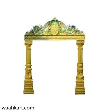 Golden Royal Wedding Gate Peacock Arch