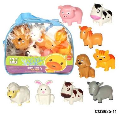 Bath Toy Soft Pvc Rubber Animals Age Group: 3-4 Yrs