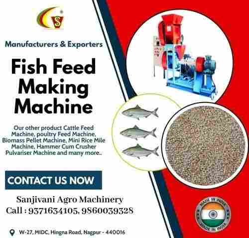 SS Fish Feed Making Machine